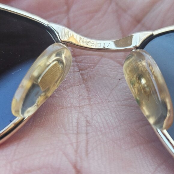 Yves Saint Laurent Women Sunglasses y101 130 Vintage Gold Oval Frame main image 4